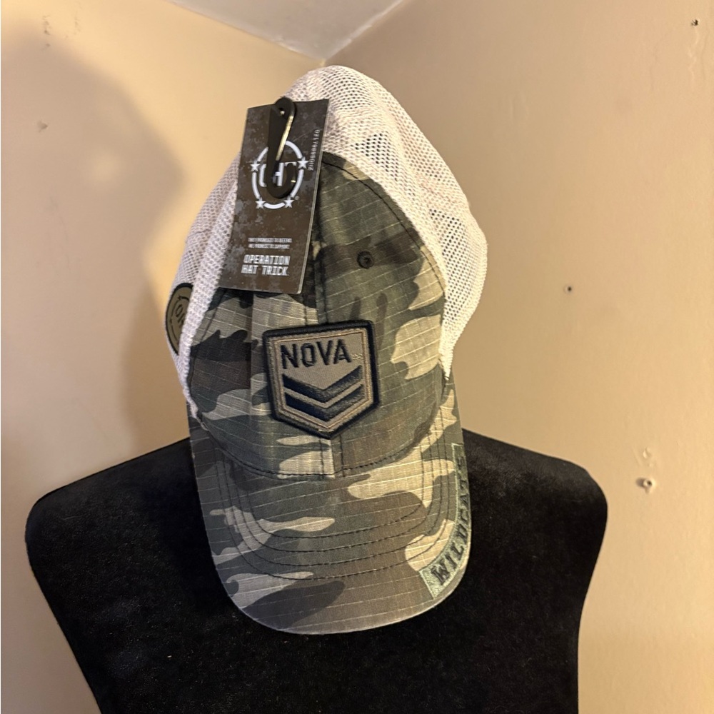 Top of the World Villanova Wildcats OHT Camo Meshback Adjustable Hat - Picture 2 of 9